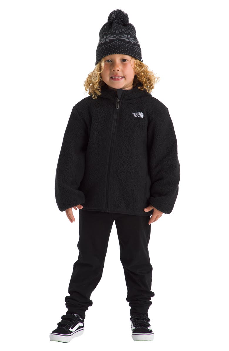 The North Face Kids' Shasta Water Repellent Reversible Hooded Jacket, Alternate, color, Smoked Pearl