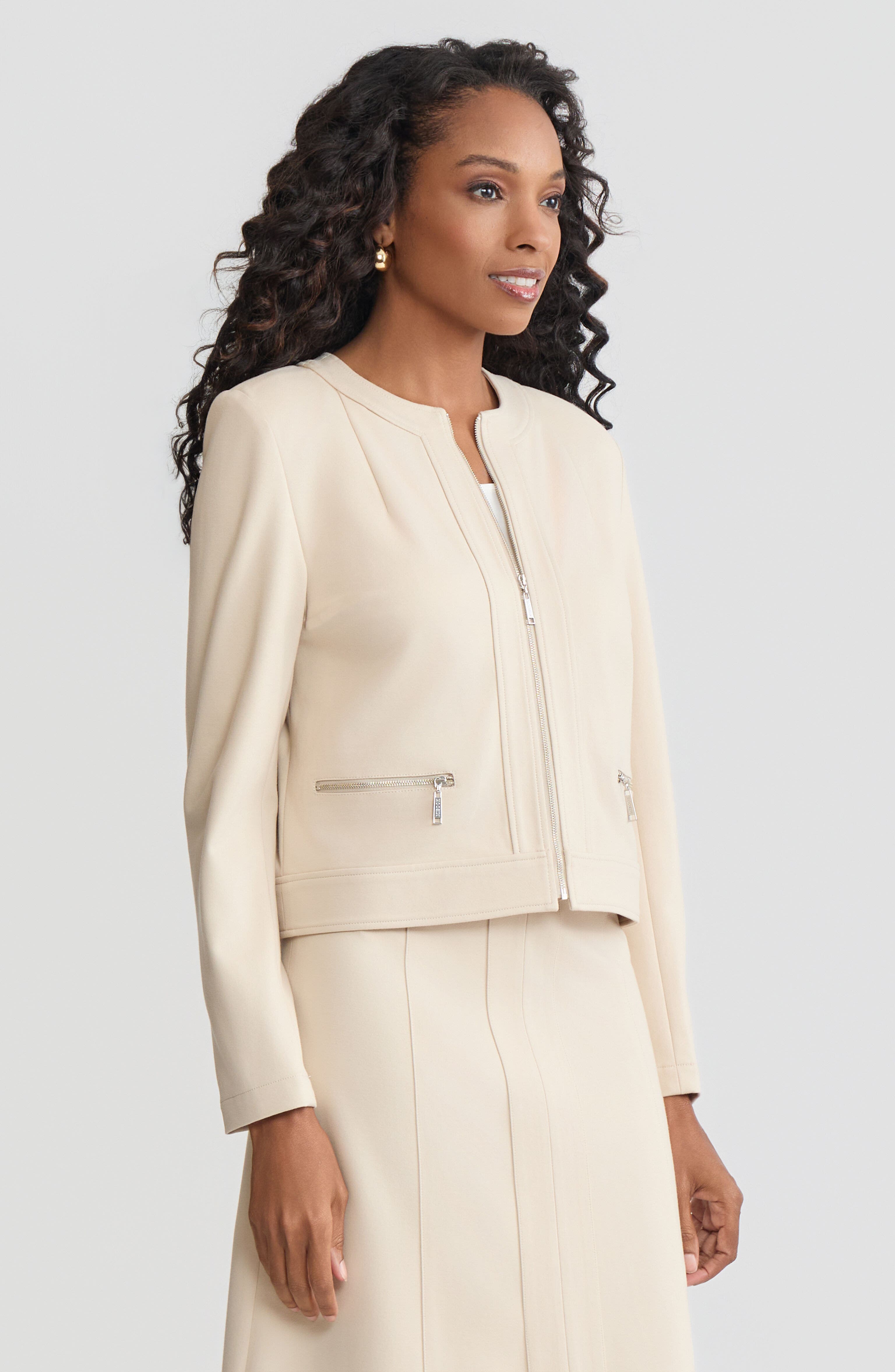 Heritage LuxeStretch Ponte Sport Jacket - image 4