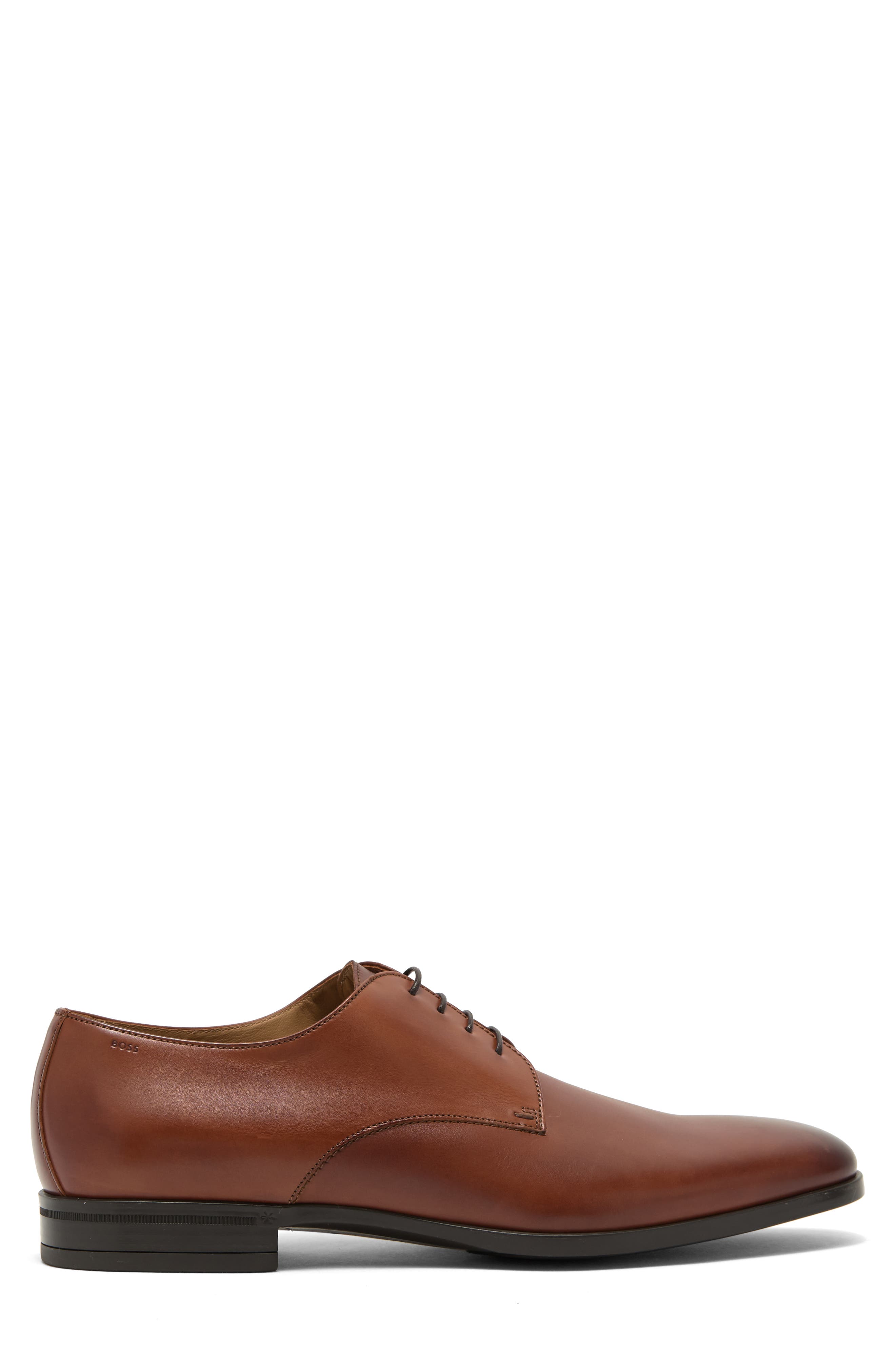 Kensington Leather Derby, Alternate, color, MED BRN