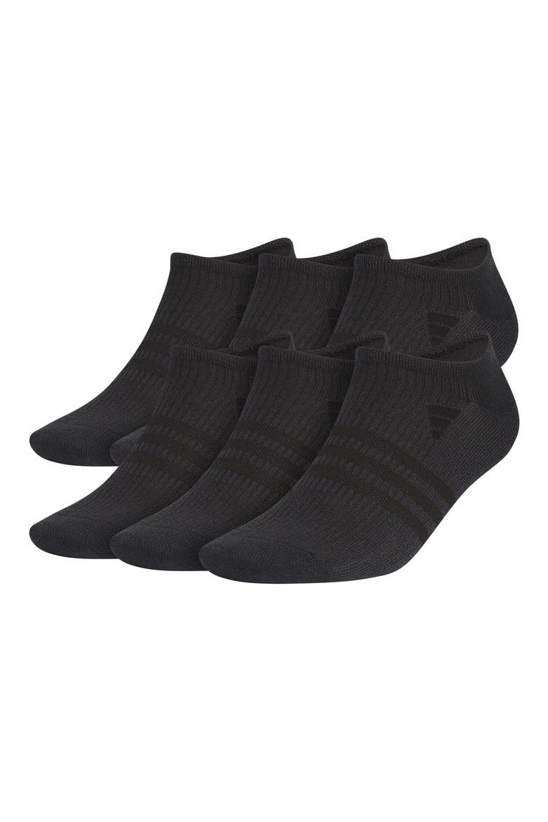 Superlite 3.0 6-Pack No-Show Socks, Main, color, BLACK