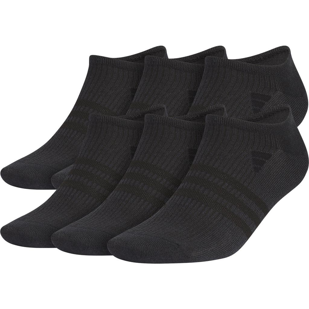 Adidas Originals Adidas Superlite 3.0 6-pack No-show Socks In Gray