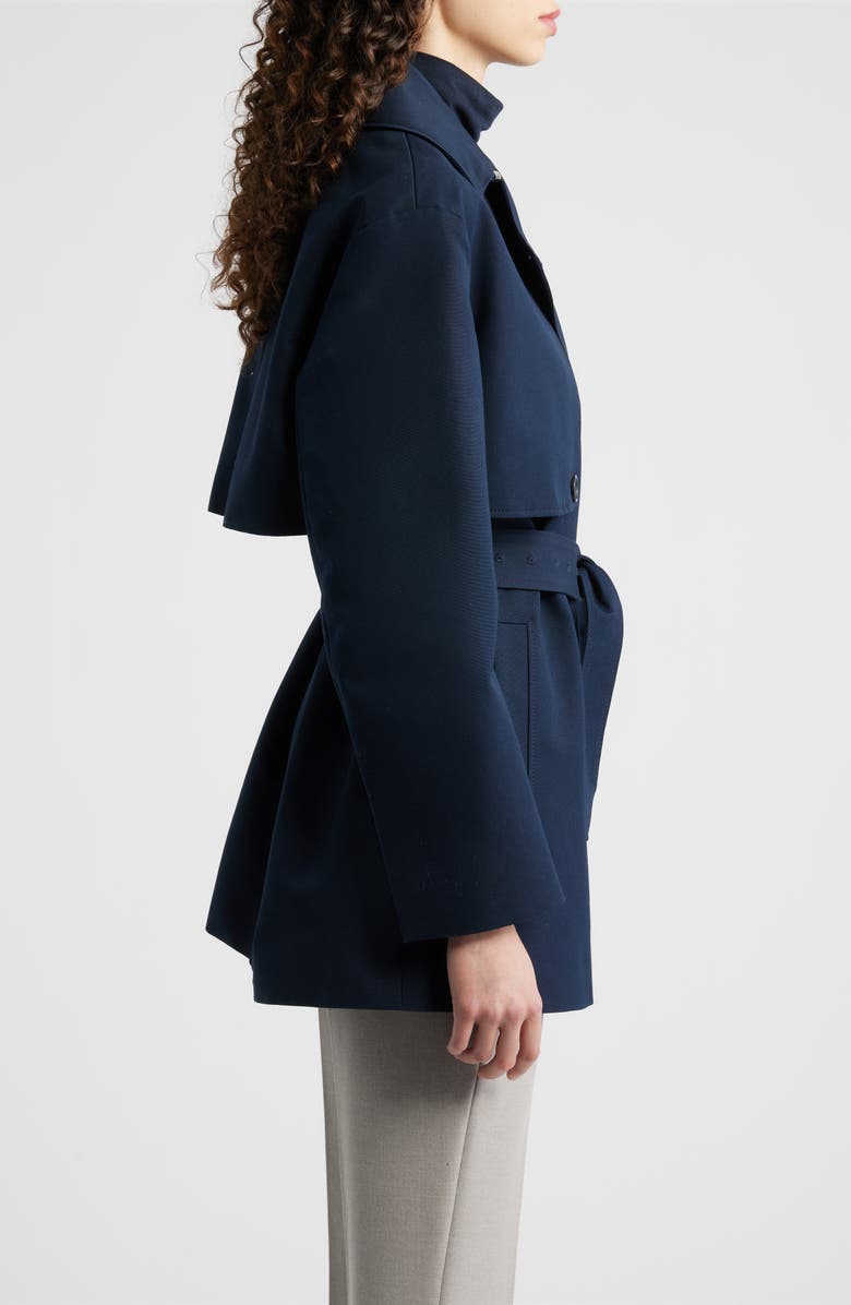 BOSS Cromas Belted Double Breasted Jacket, Alternate, color, Sky Captain