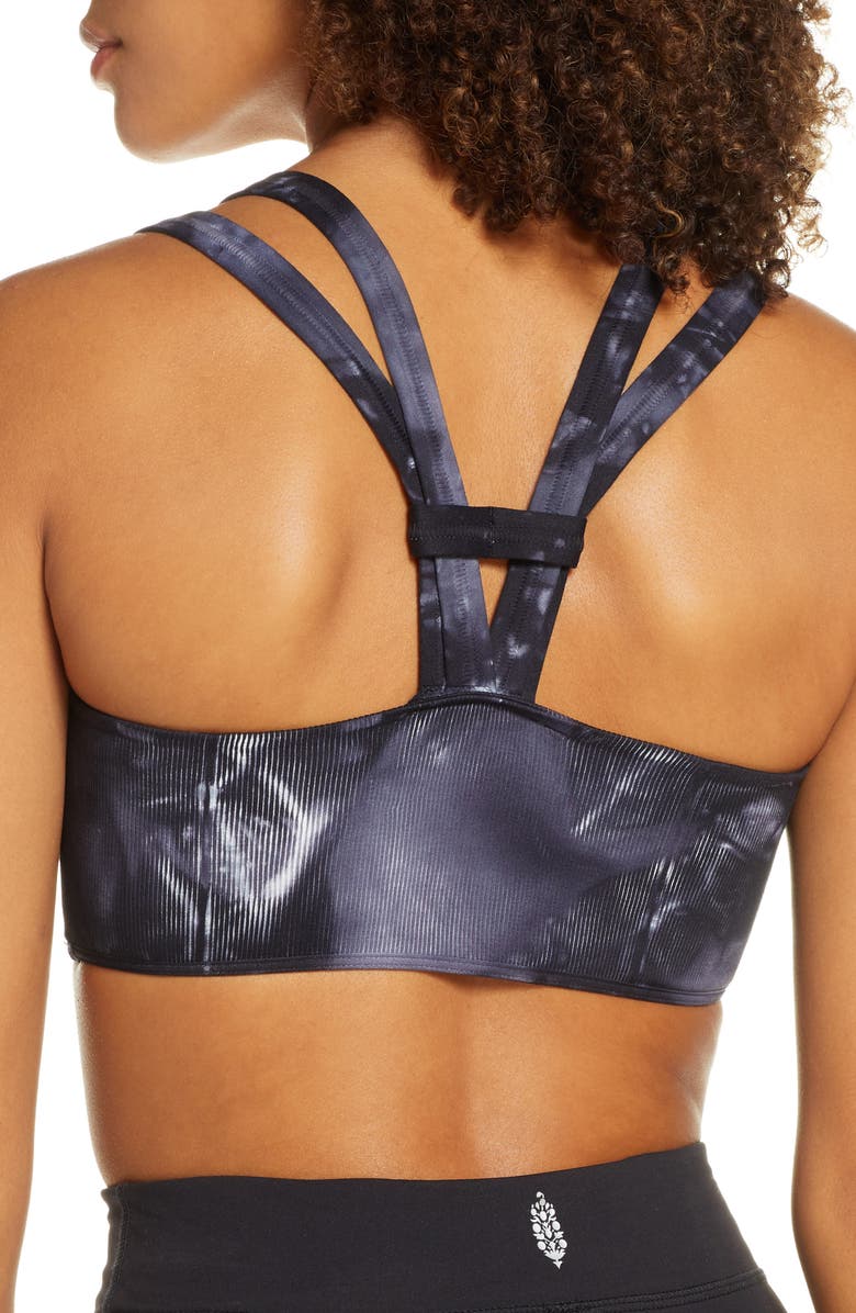 FP Movement by Free People Free People FP Movement On the Radar Tie Dye Sports Bra, Alternate, color, 