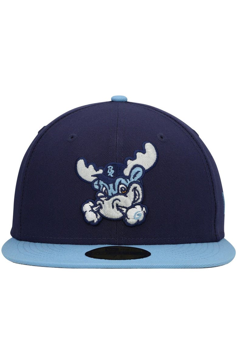 New Era Men's New Era Light Blue Wilmington Blue Rocks Authentic ...