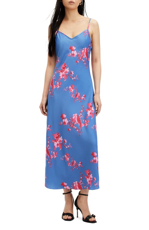 Allsaints Bryony Iona Floral Print Slipdress