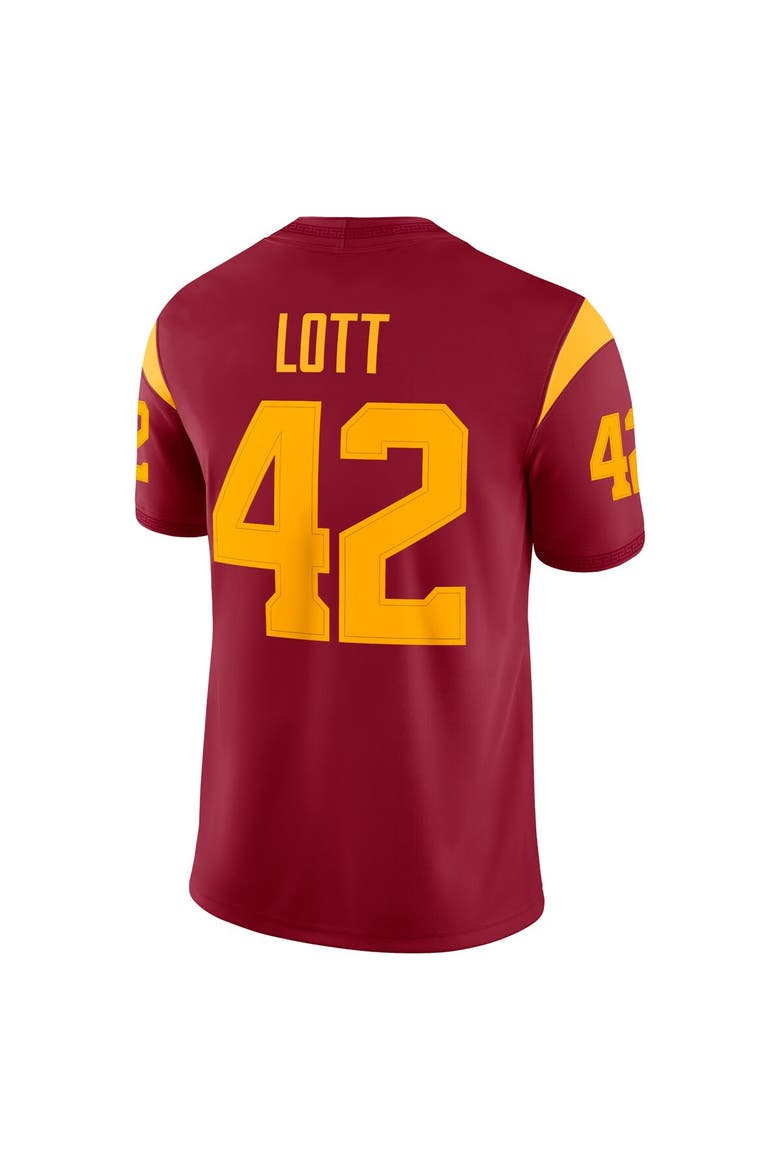 Men's Nike Ronnie Lott Cardinal USC Trojans Alumni Game Jersey, Alternate, color, Cardinal