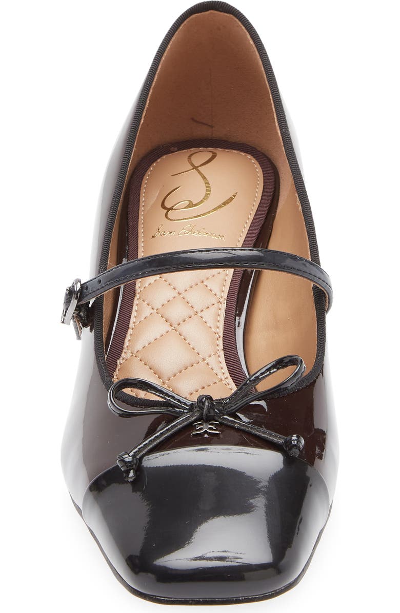 Sam Edelman Thora Mary Jane Pump, Alternate, color, Choco/ Black