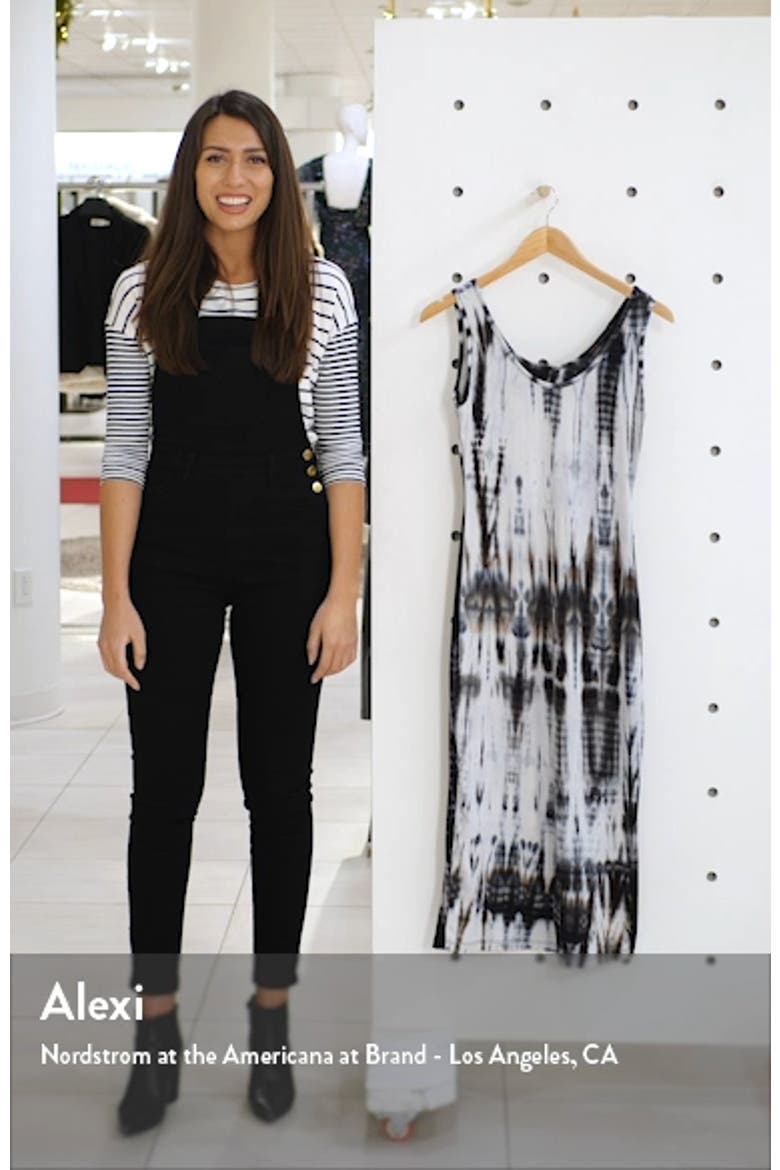 Sleeveless Tie Dye Midi Dress video