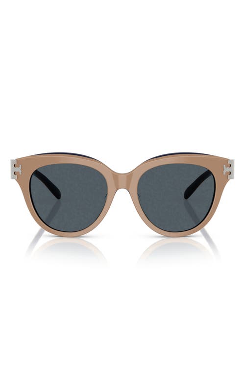 Tory Burch 53mm Phantos Sunglasses In Dark Grey