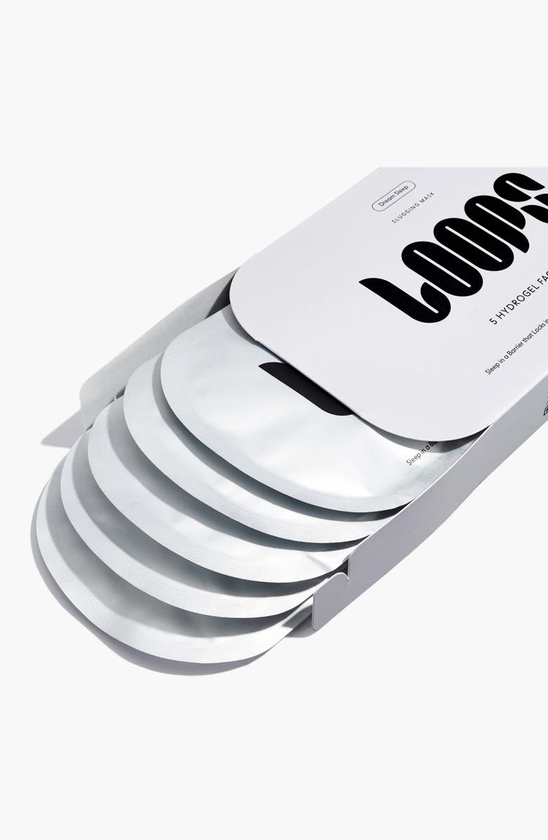 LOOPS 5-Pack Dream Sleep Slugging Mask, Alternate, color, 