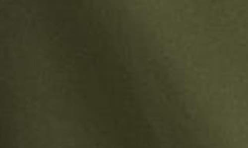 Ralph Lauren Lauren Crop Cotton Blend Trench Coat In Olive Grove