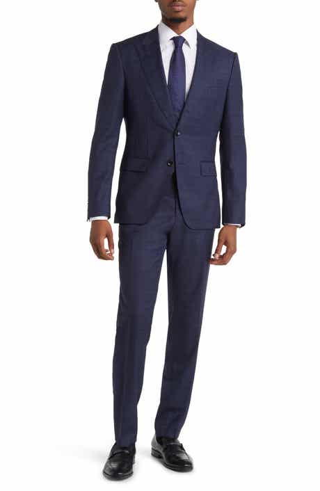 BOSS Huge Stretch Virgin Wool Suit