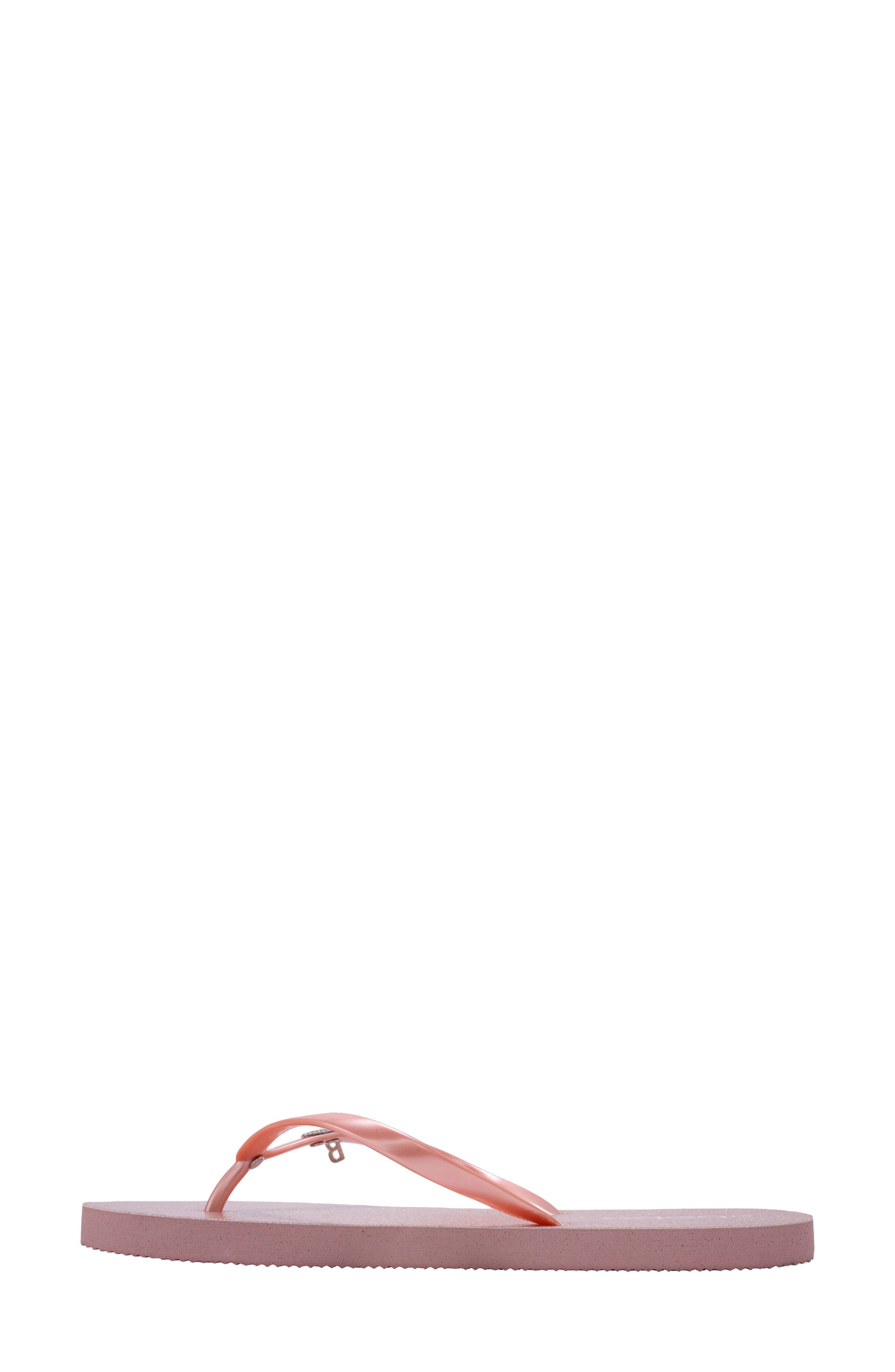 Glittery Thong Sandal, Alternate, color, BLUSH