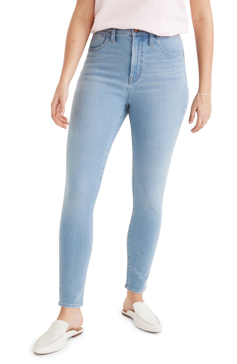 Madewell 10-Inch High Waist Roadtripper Supersoft Jeggings, Alternate, color, 