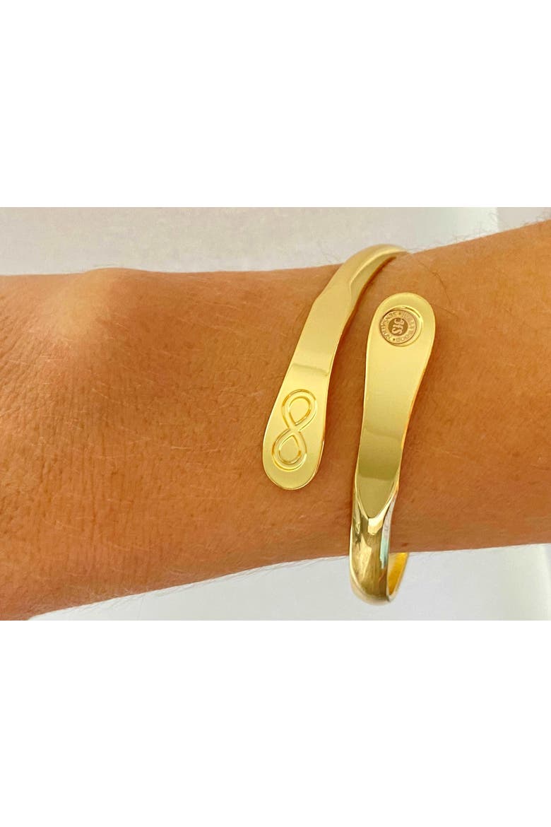 Friendship Bracelet Engraved I would be lost without you, Alternate, color, Gold