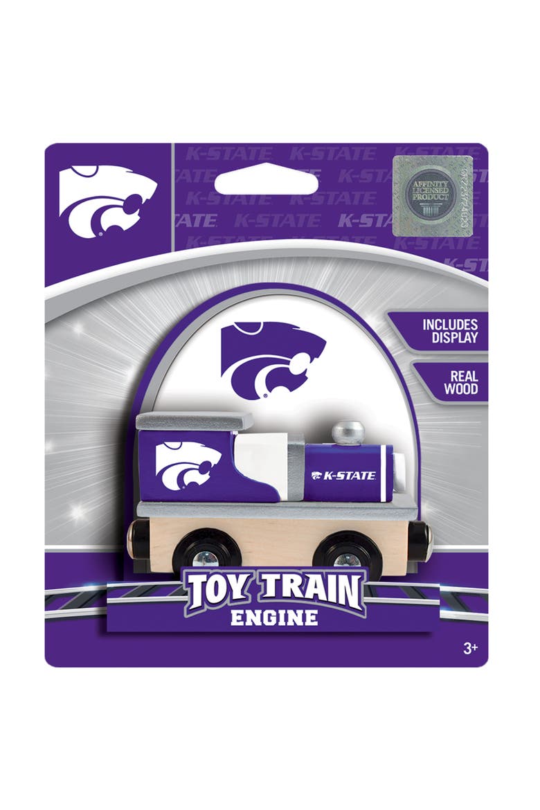 Kansas State Wildcats Toy Train Engine, Alternate, color, Multicolor