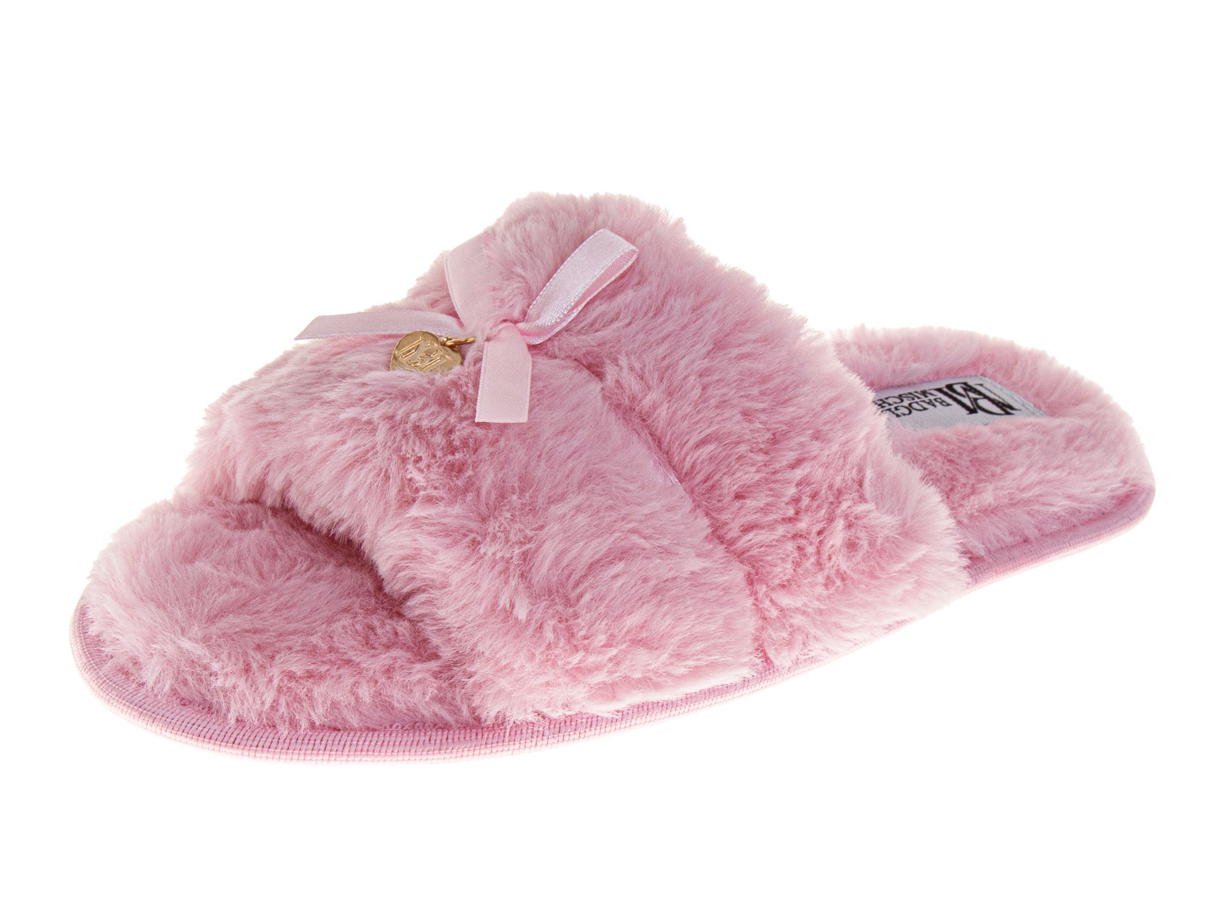 Womens Classic Logo Slippers, Main, color, PINK