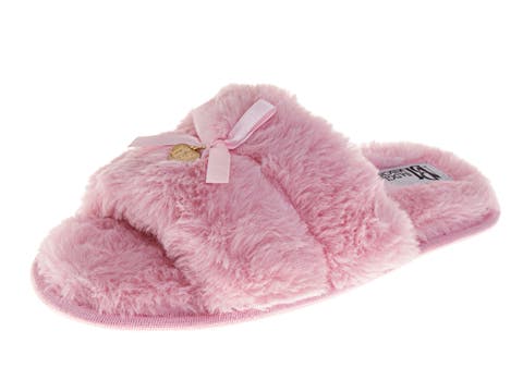 Womens Classic Logo Slippers