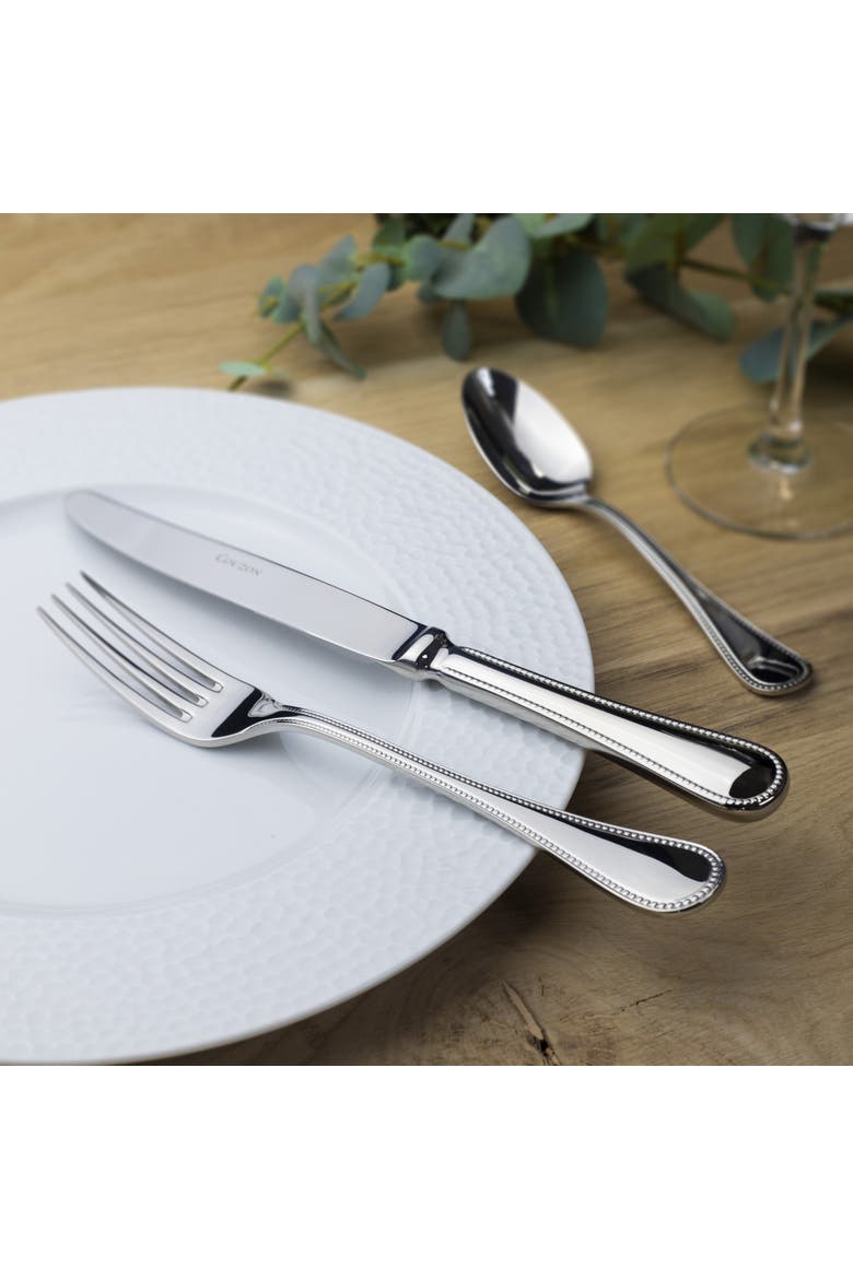 Le Perle 5 Piece Place Setting, Alternate, color, STAINLESS STEEL