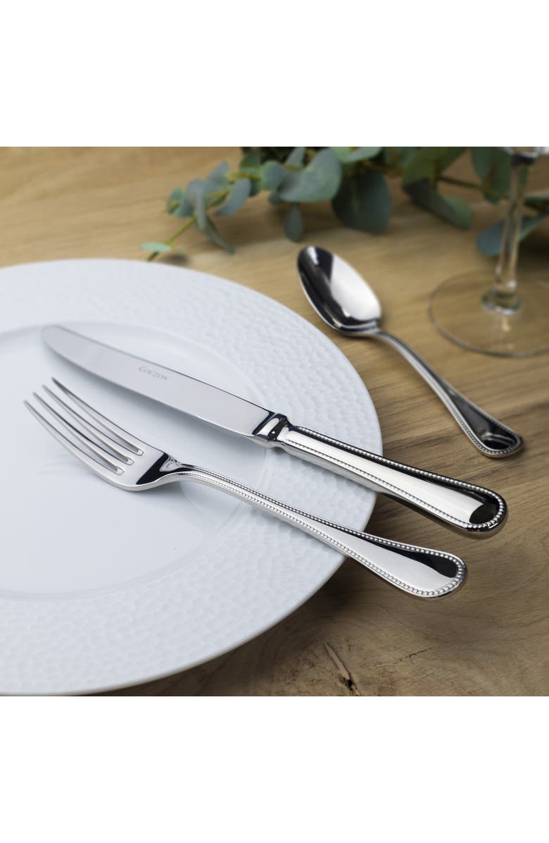 Couzon Le Perle 5 Piece Place Setting, Alternate, color, Stainless Steel