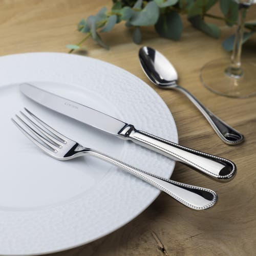 Couzon Lyrique Five-piece Place Setting In Silver Plate