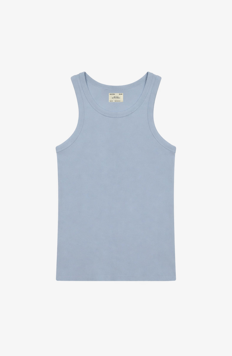 CALIFORNIA INCLINE Ribbed Tank, Main, color, Heritage Blue