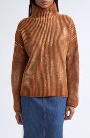 DIESEL® M-Amet Wool Blend Rib Sweater