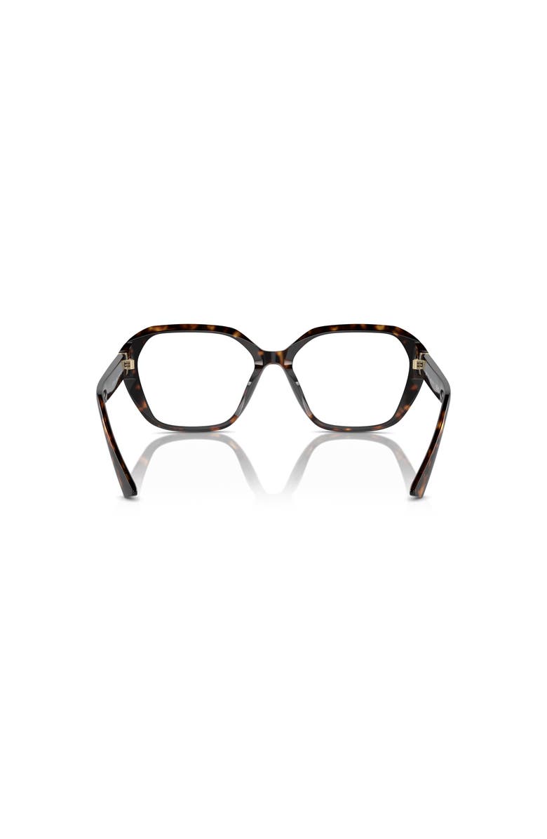 Jimmy Choo 55mm Butterfly optical glasses, Alternate, color, Tortoise