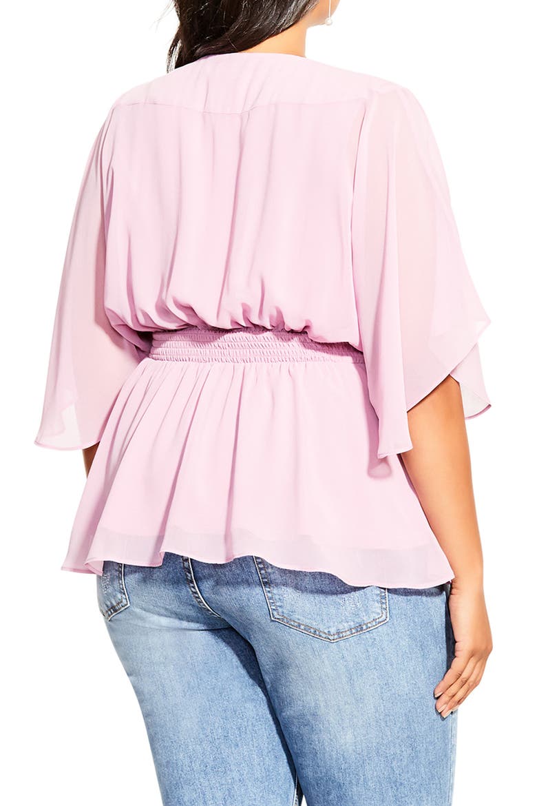 Wrap Top, Alternate, color, MUSK