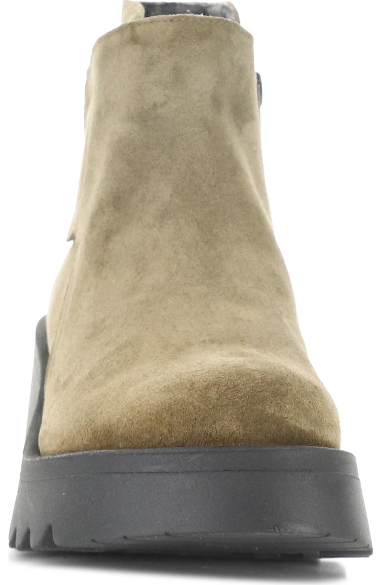 Fly London Mufe Platform Wedge Bootie, Alternate, color, Elephant