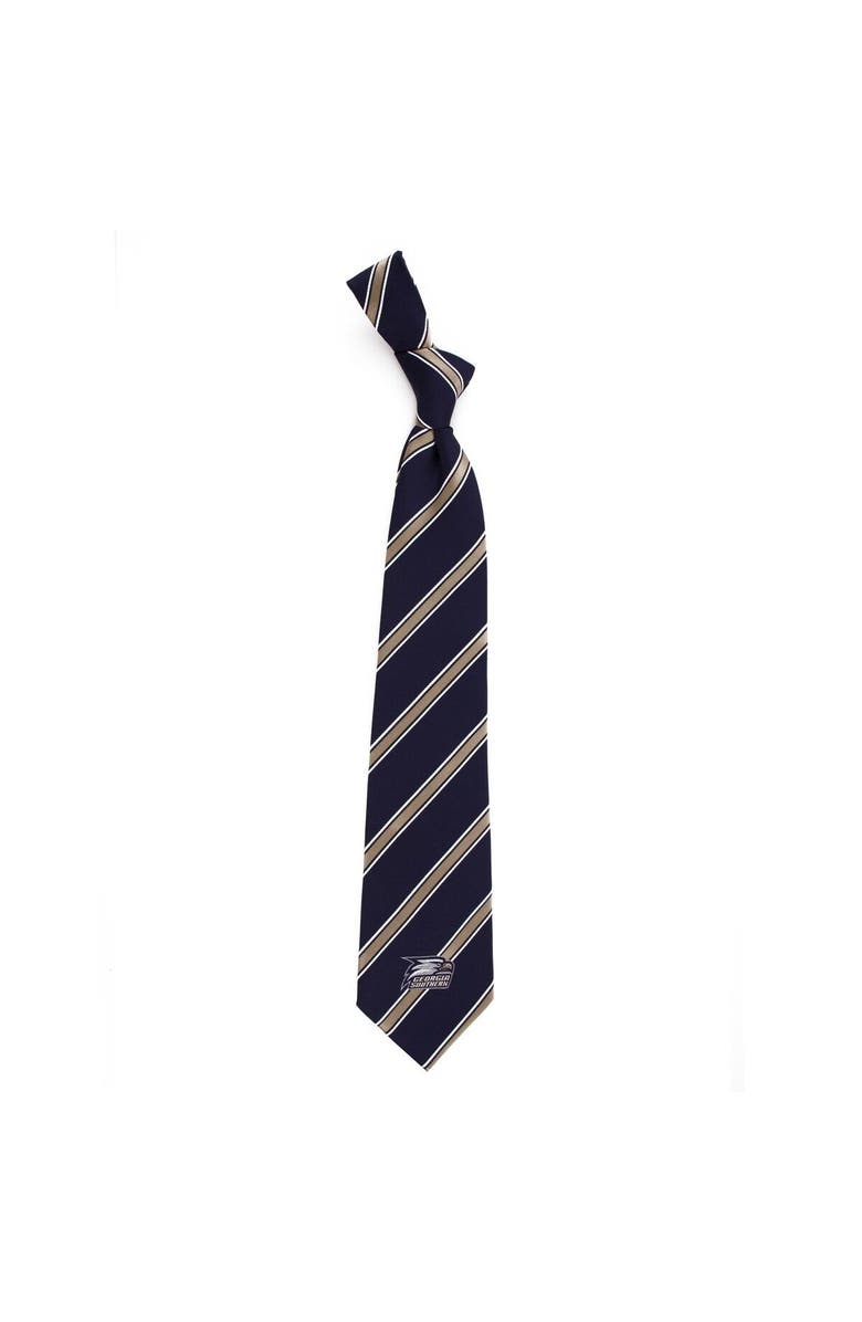 EAGLES WINGS Men's Navy Georgia Southern Eagles Woven Poly Tie, Main, color, Navy