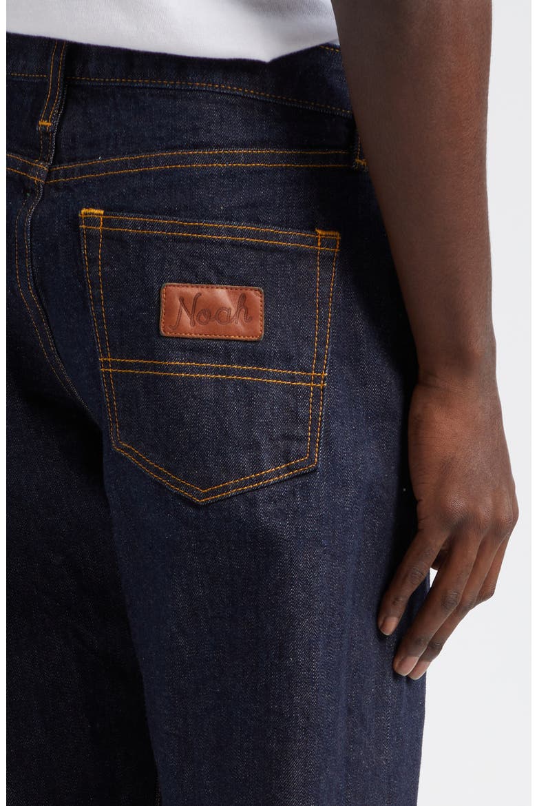 Selvedge Straight Leg Jeans, Alternate, color, INDIGO