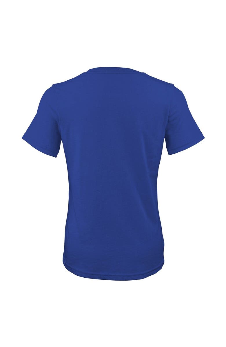 FANATICS Girls Youth Fanatics Branded Royal Los Angeles Rams Super Bowl LVI Champions Parade T-Shirt, Alternate, color, 