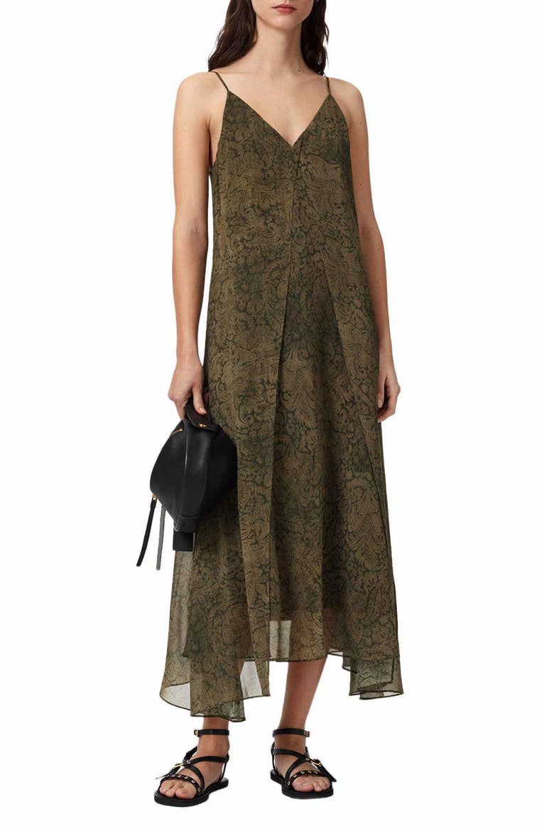 Vanda Slipdress, Alternate, color, SIRIUS GOLD BLACK