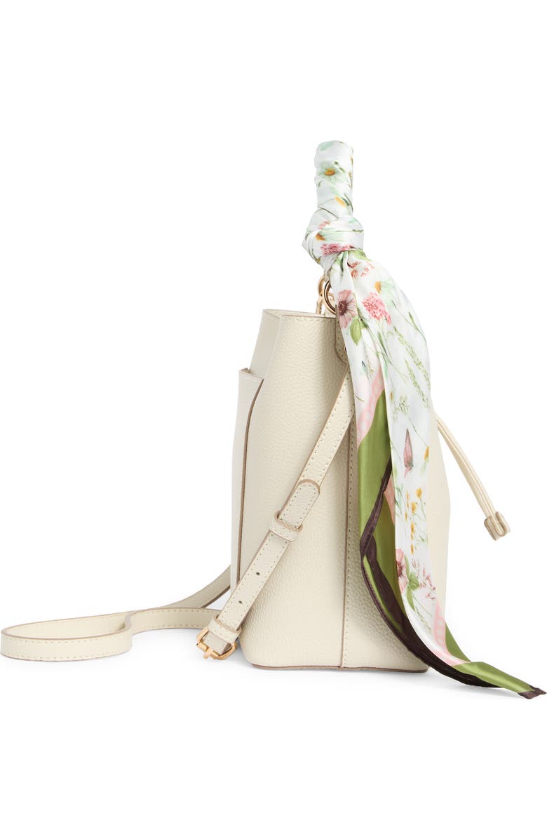 Nanette Lepore Convertible Bucket Bag, Alternate, color, Rice-Sanctuary Garden