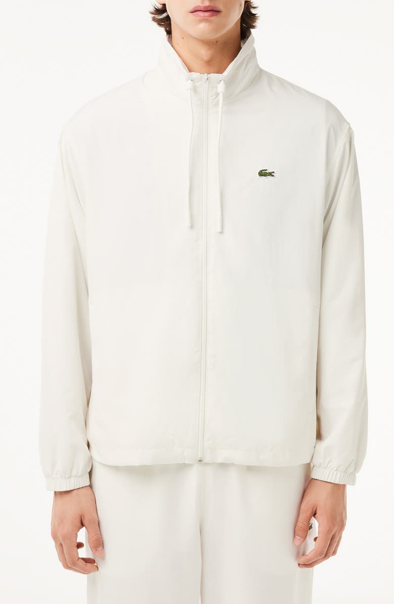 Lacoste Water Repellent Hooded Jacket, Main, color,