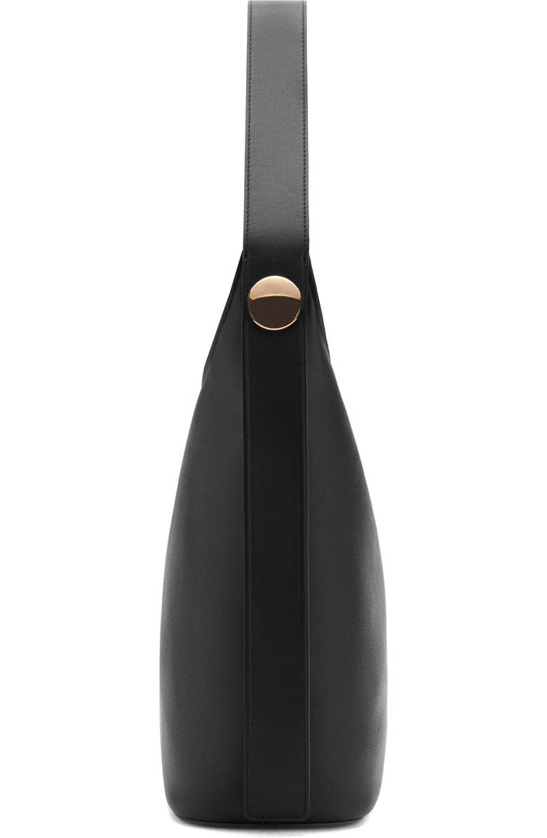 MANGO Faux Leather Shopper Bag, Alternate, color,