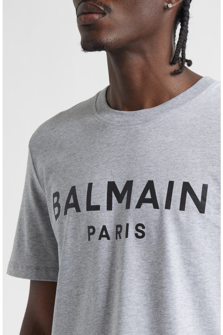 Print Cotton T-Shirt, Alternate, color, YEQ GREY/ BLACK