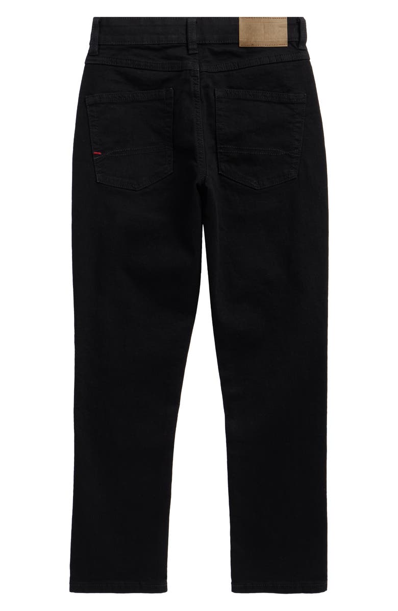 Tommy Hilfiger Kids' Straight Leg Jeans, Alternate, color, Black Denim