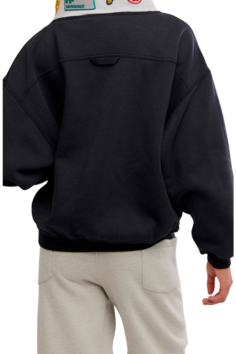 Final Call Patch Hoodie, Alternate, color, BLACK