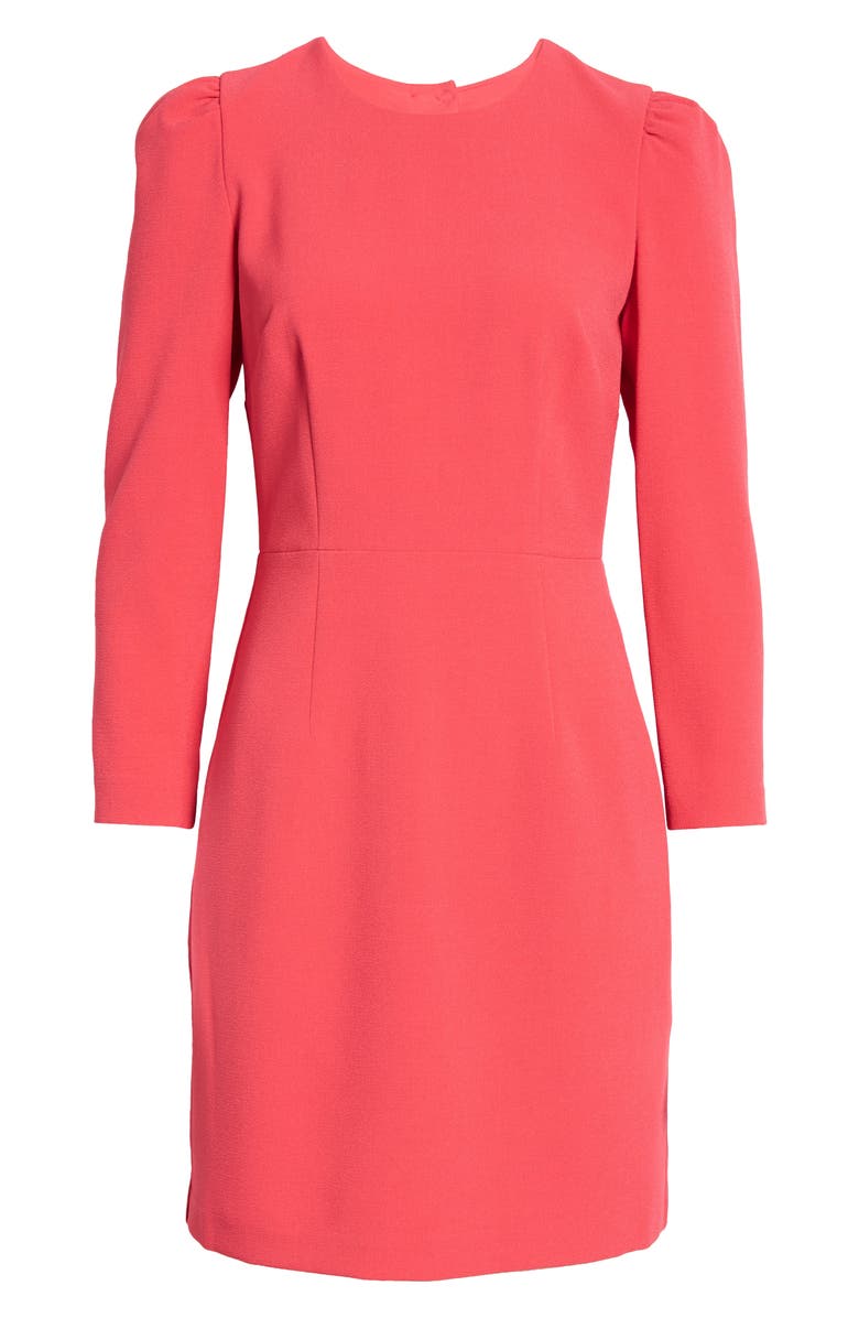 Eliza J Long Sleeeve Bow Back Party Dress, Alternate, color, 