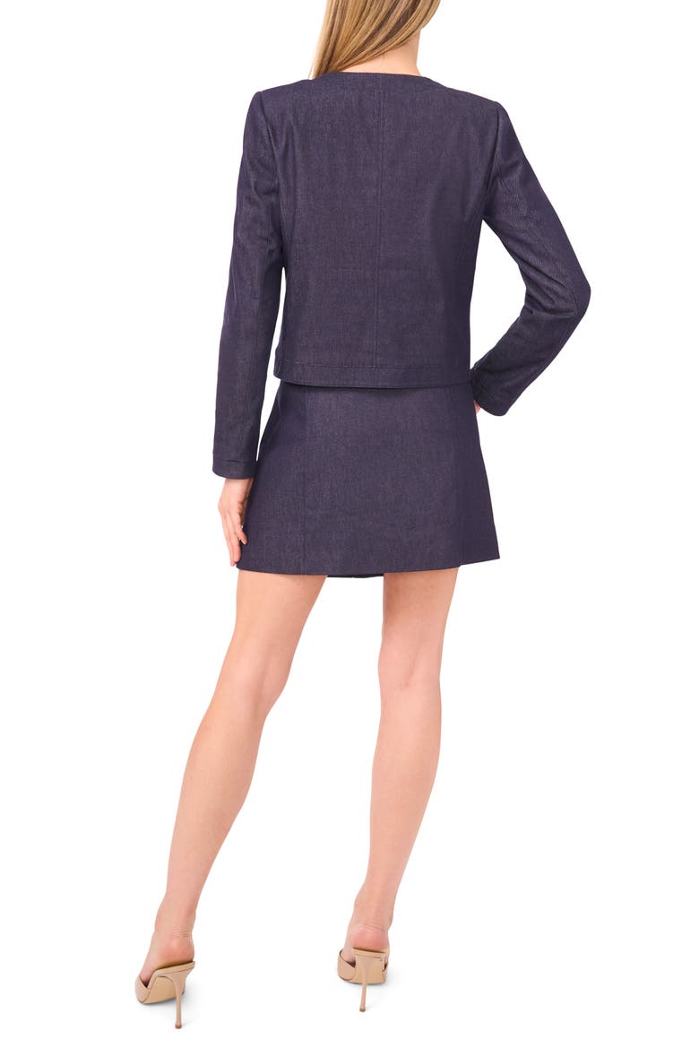 Denim Miniskirt, Alternate, color, CLASSIC NAVY