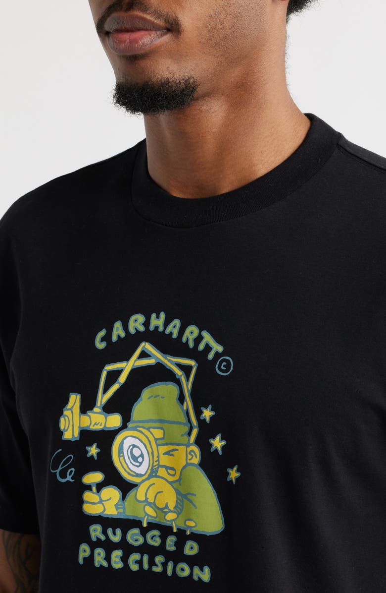 Carhartt Work In Progress Precision Work Organic Cotton Graphic T-Shirt, Alternate, color,