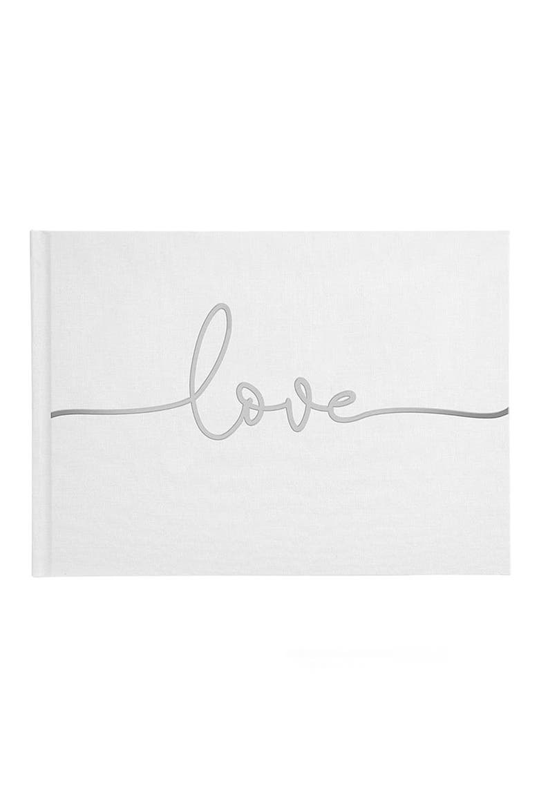 Love Guest Book, Main, color, WHITE