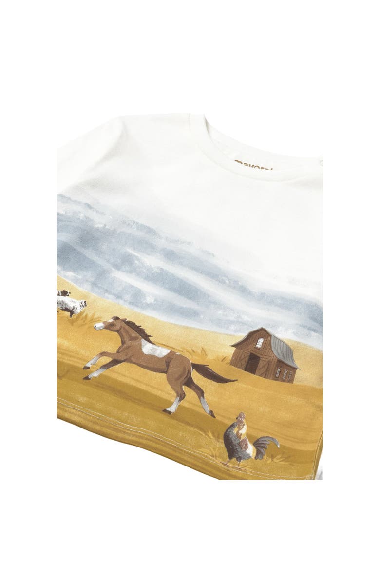 Mayoral Landscape T-Shirt, Alternate, color, White