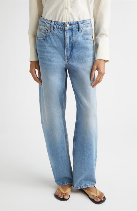 Rider Low Rise Barrel Leg Jeans (Salt Wash)