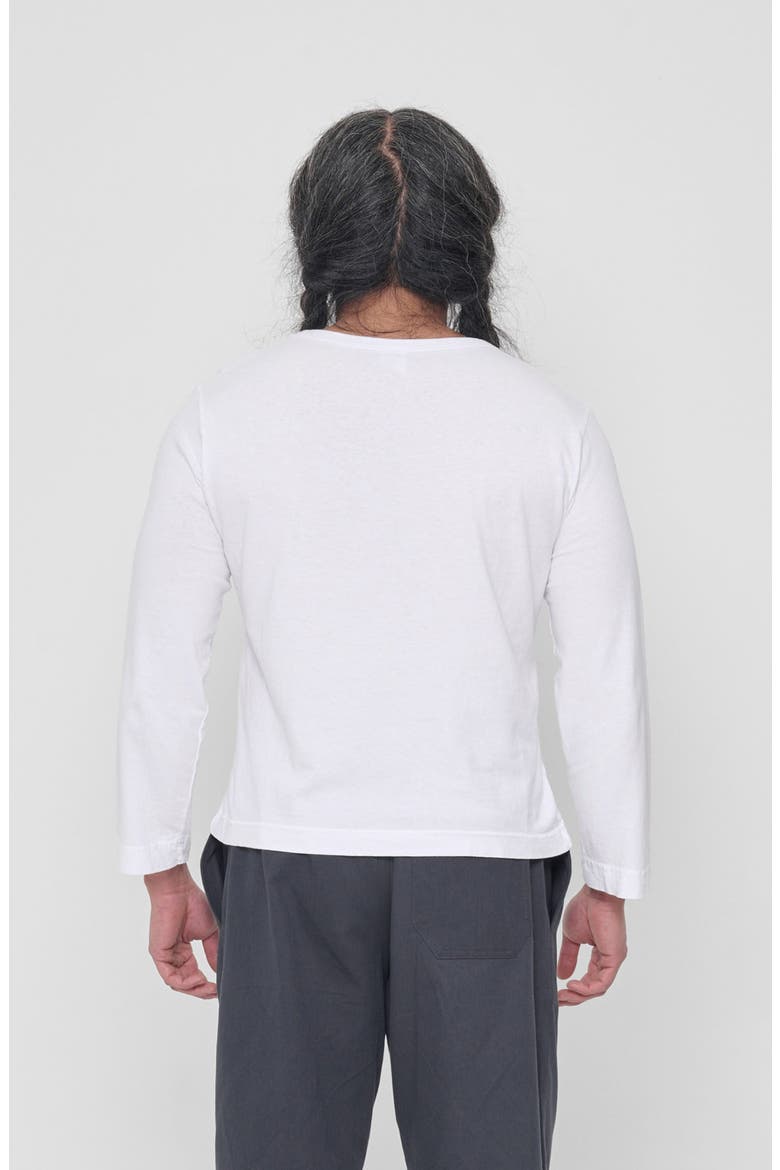 Straight Sleeve Tailored Trash Tee, Alternate, color, White
