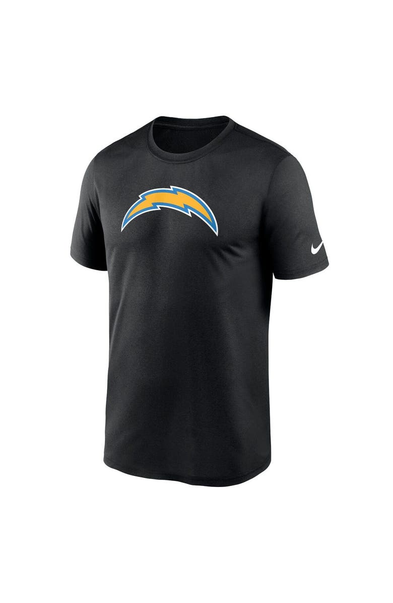 Nike Men's Nike  Black Los Angeles Chargers Legend Logo Performance T-Shirt, Alternate, color, Black