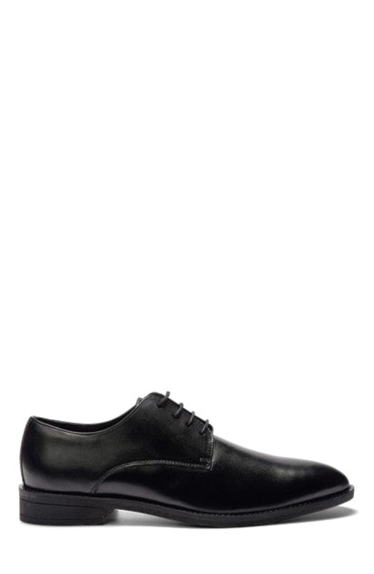 A. Veer Rowan Derby, Main, color, Black Leather