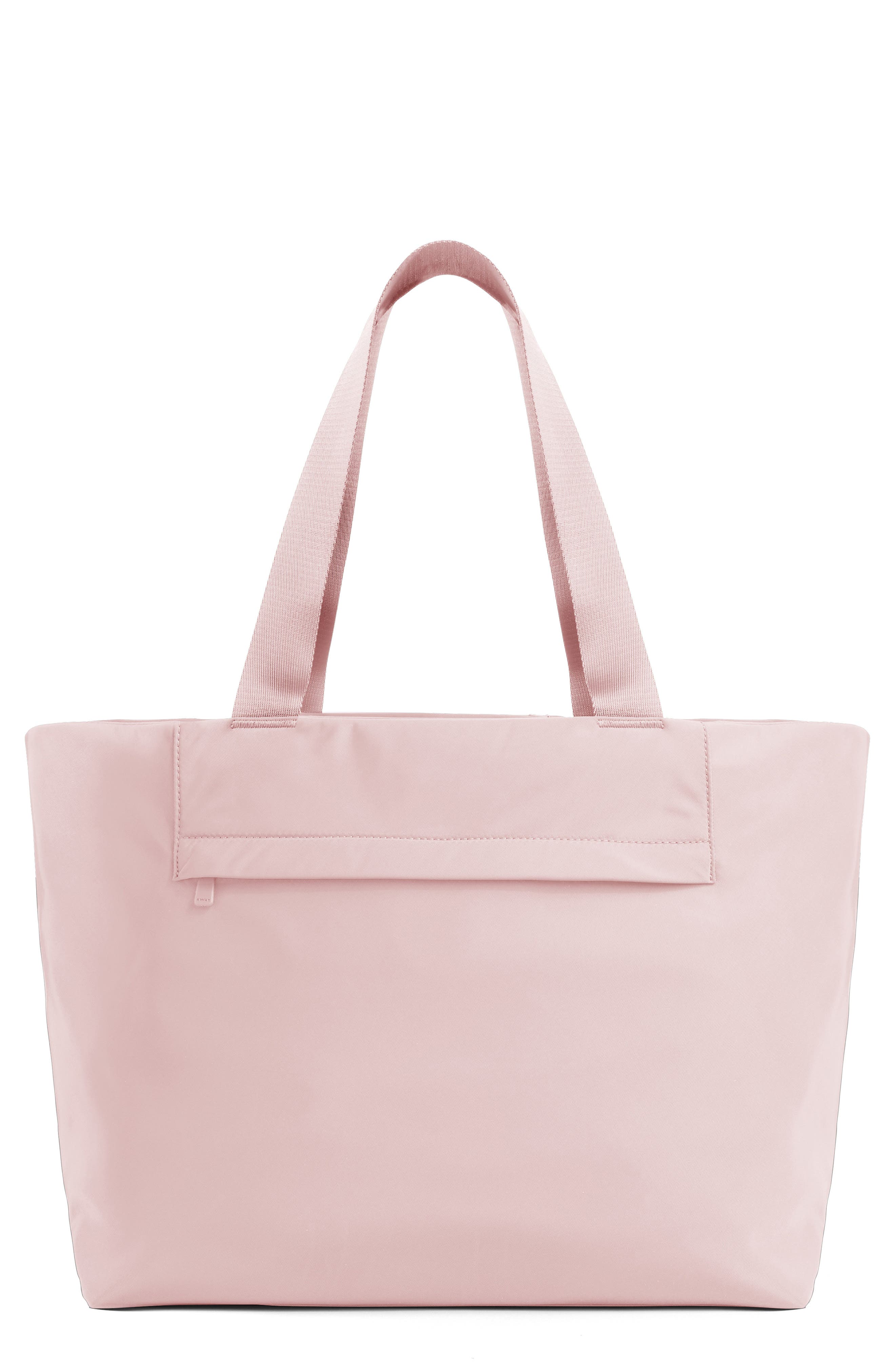 Small Featherlight Tote, Main, color, BLUSH PINK